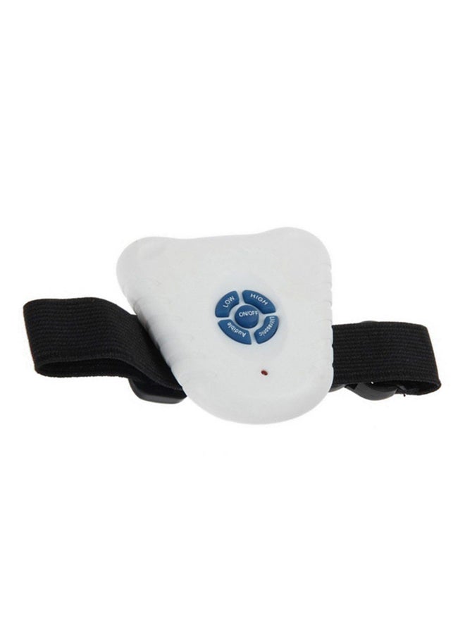 Anti Barking Electric Shock Vibration Collar White/Black - Image 5