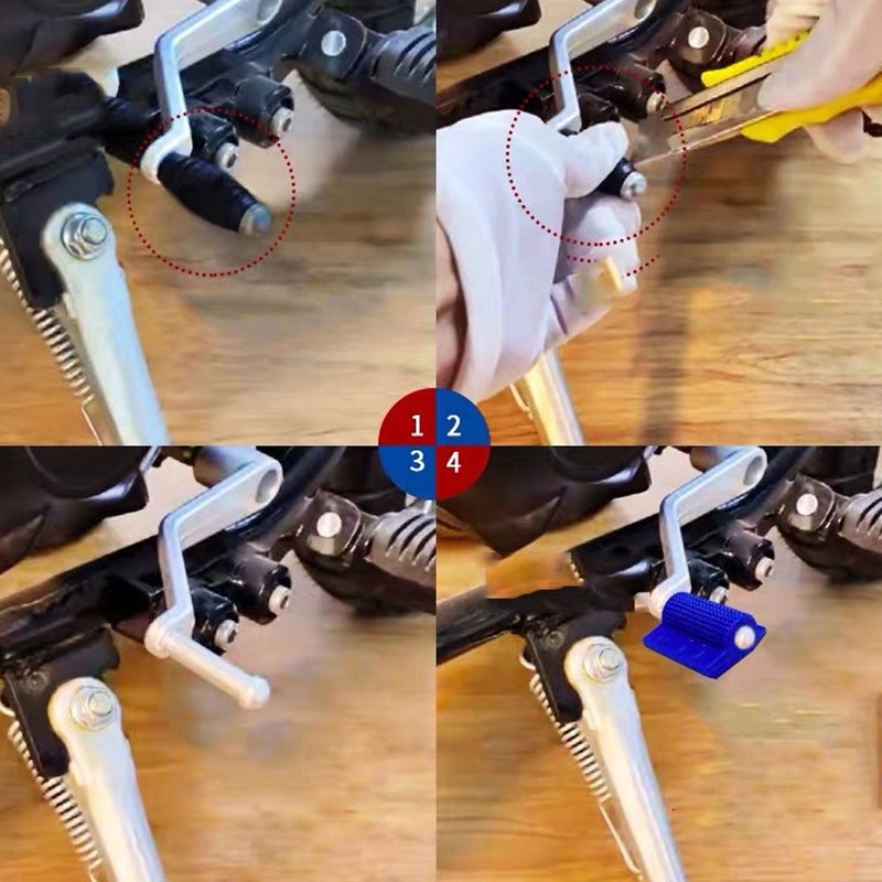 Yellow Gear Shift Pad Cover For BMW F800GT F800R F800S F800ST F850GS G310GS G310R G650X Motorcycles Non Slip - Image 4