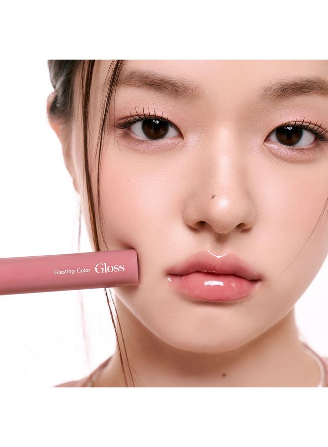 rom&nd Glasting Color Gloss (01 PEONY BALLET) | Kbeauty, Plumping, Glossy, Moisturizng, Natural Color, Long-lasting - Image 3