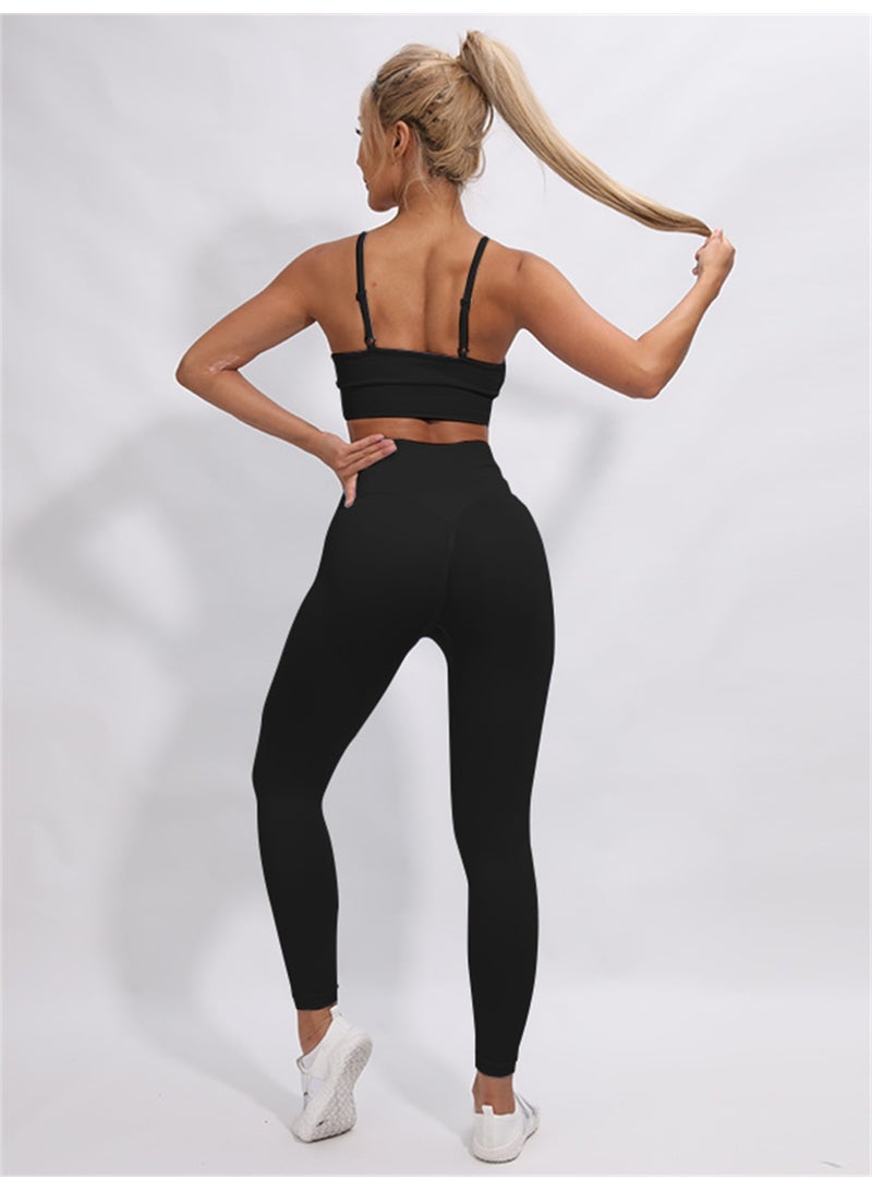 general Women's Tracksuit Seamless Yoga Set Push Up Leggings Sport Bra Gym Suit Sportswear Workout Clothing - Image 3