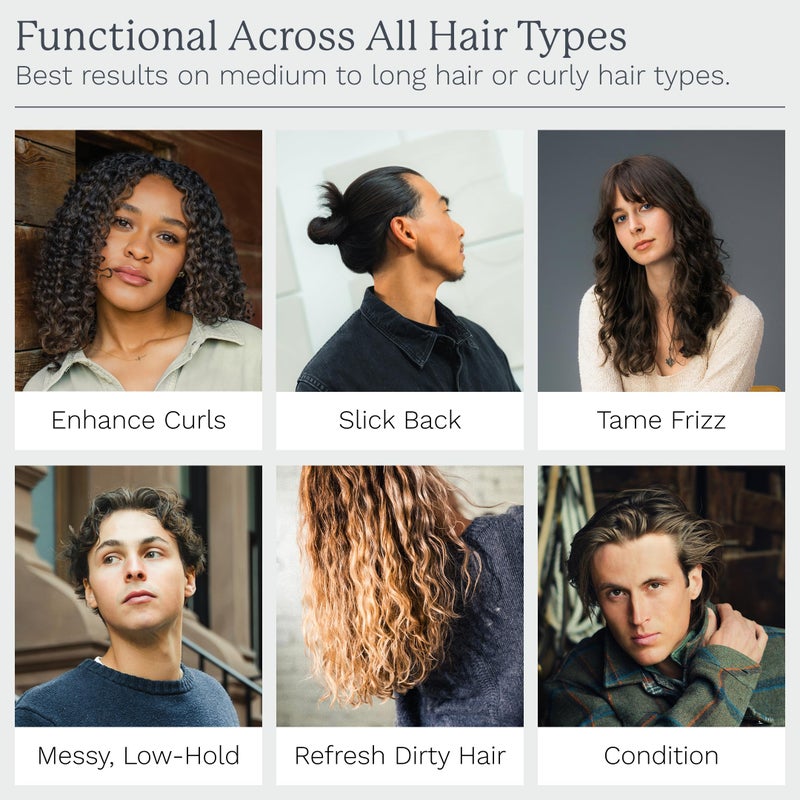 Highland كريم هايلاند الجليدي - كريم تصفيف شعر متعدد الاستخدامات ينعم، ويزيل التجاعيد، ويعطي قوامًا، ويعزز التجاعيد. طبيعي، مستخلص من النباتات، ومناسب لجميع أنواع الشعر. (2.5 أونصة)  - Image 3