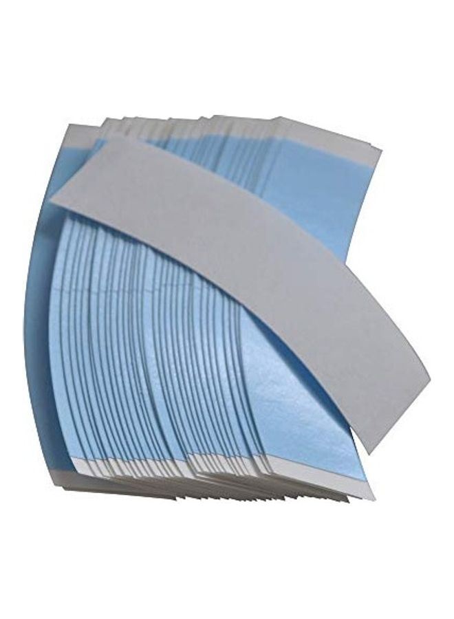 نيبمينينت طقم أشرطة لاصقة بجانب مزدوج للشعر المستعار مكون من 36 قطعة أزرق 1X2X1بوصة - Image 1