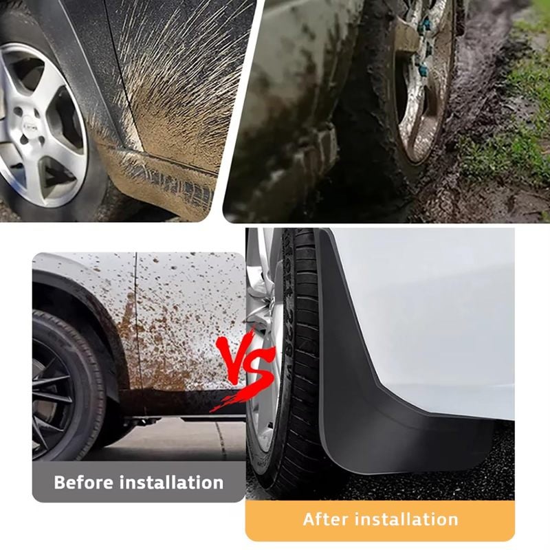 No Drill Mud Flaps for Mazda CX-5 - 4-Piece Splash Guards for Off-Road SUV Exterior Protection - Image 4
