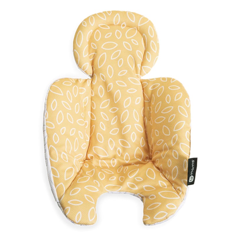 4moms RockaRoo and MamaRoo Infant Insert, Machine Washable, Cool Mesh Fabric, Reversible Design, Yellow - Image 1