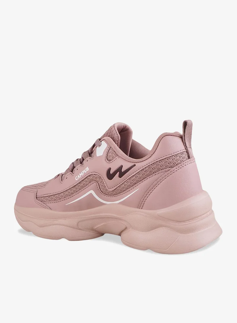 CAMPUS Peach/Mhrn Women’s Sleek Casual Sneakers – Clean, Versatile Design for Daily Wear for Women | Best Price UAE