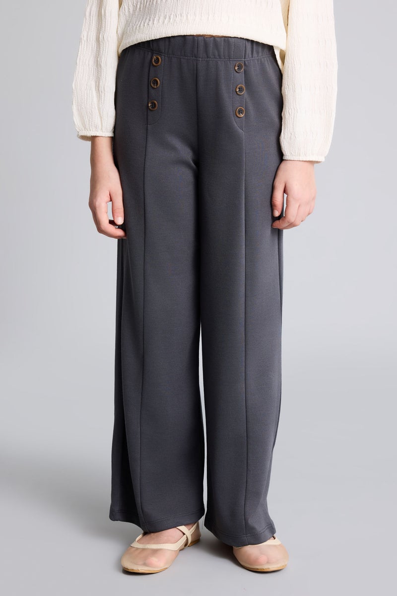 DeFacto Beige Girl Girl Crinkle 2 Piece Set Casual - Image 5