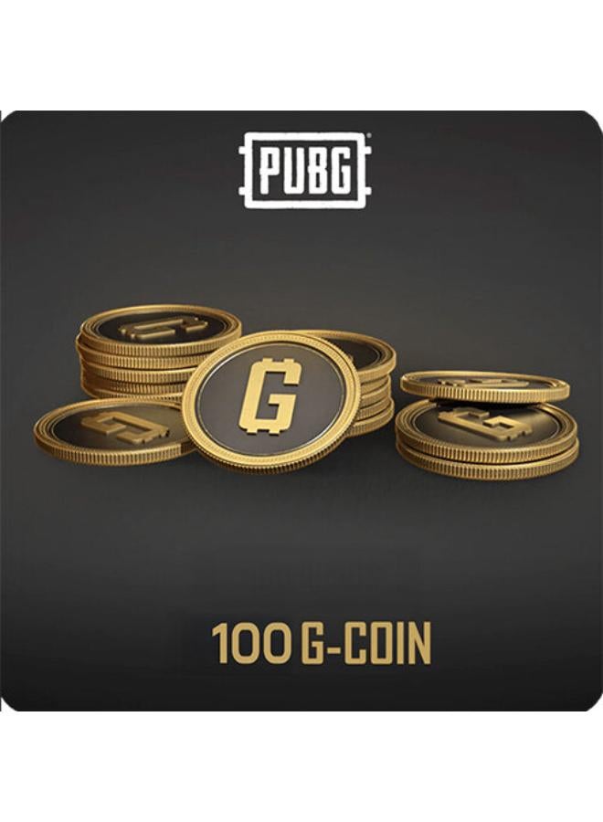 Global PUBG 100 G-Coin Gift Card