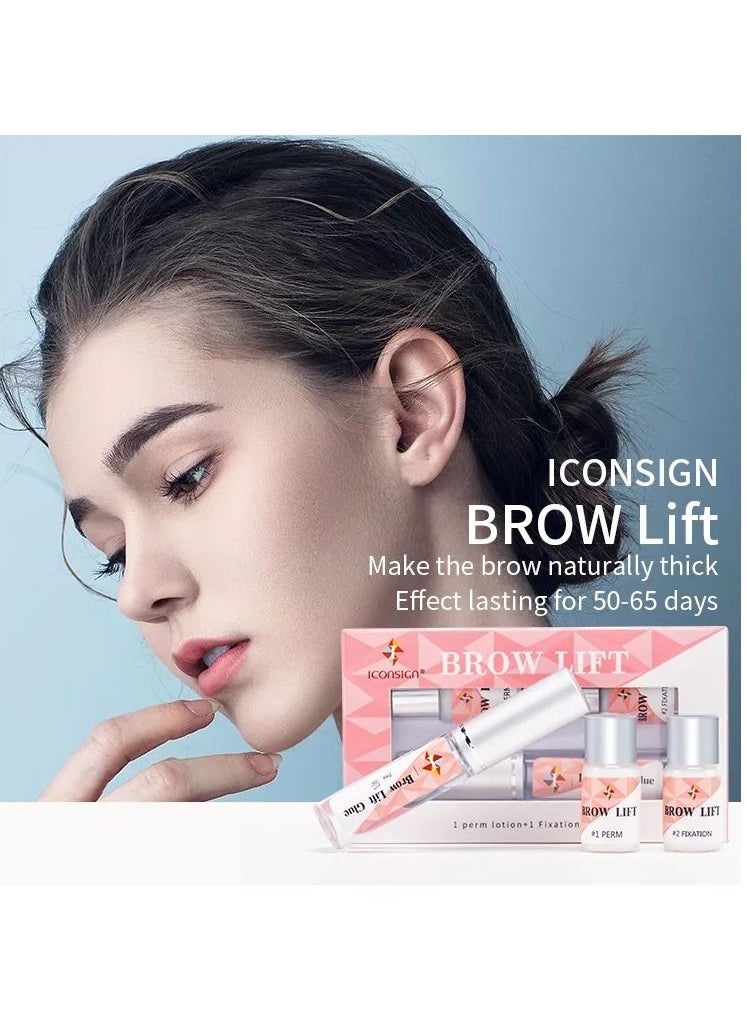 ICONSIGN - Eyebrow Perming Lifting and Lamination Kit with Support Brushes - Image 1