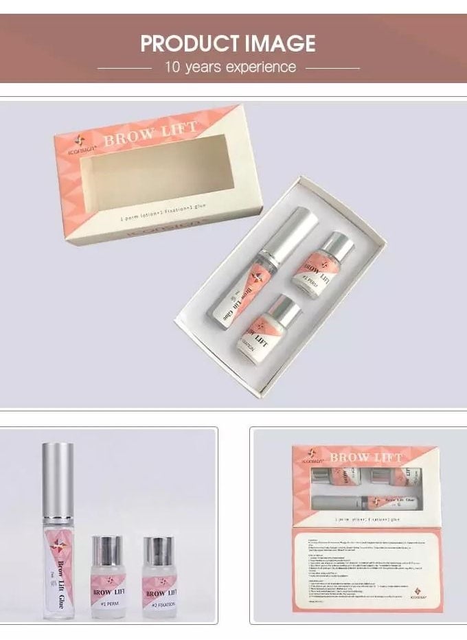 ICONSIGN - Eyebrow Perming Lifting and Lamination Kit with Support Brushes - Image 1