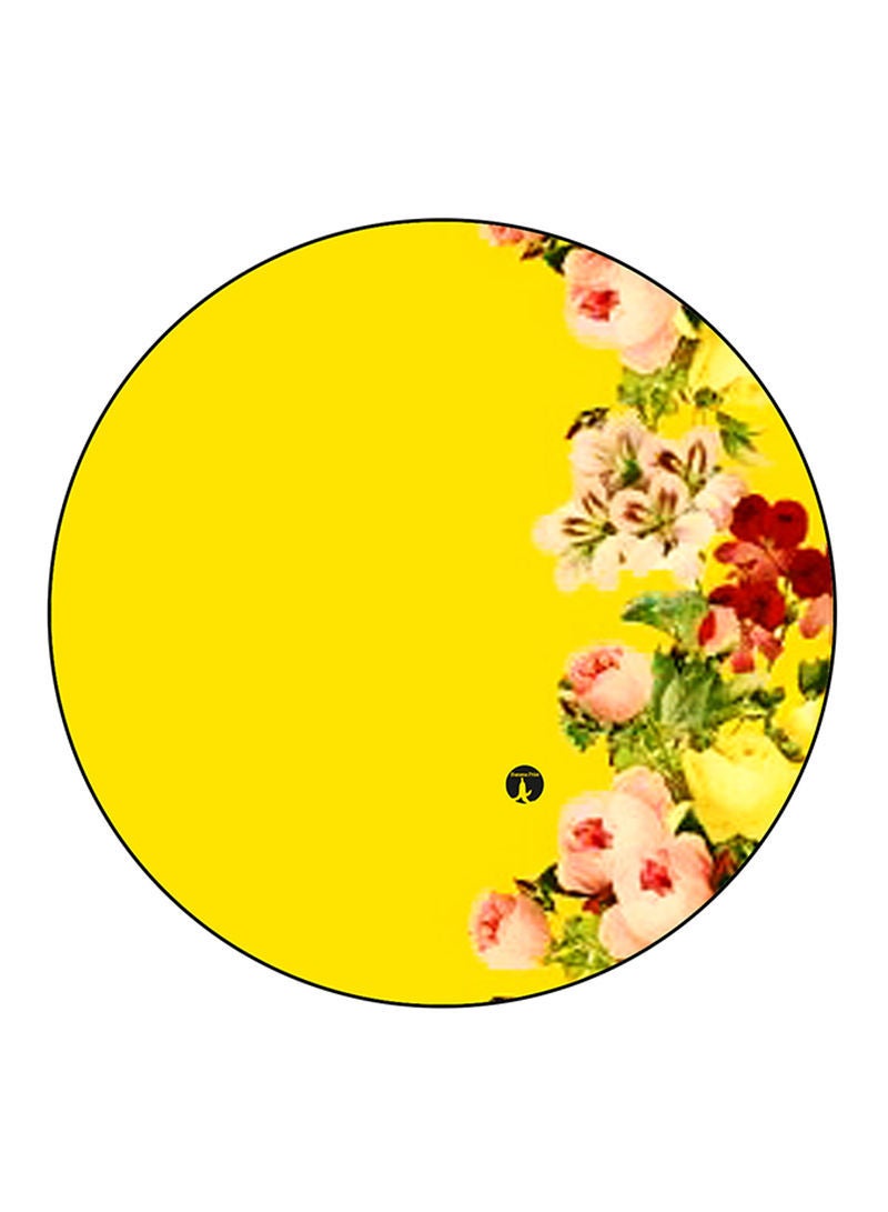 RKN Flowers Printed Mouse Pad Multicolour