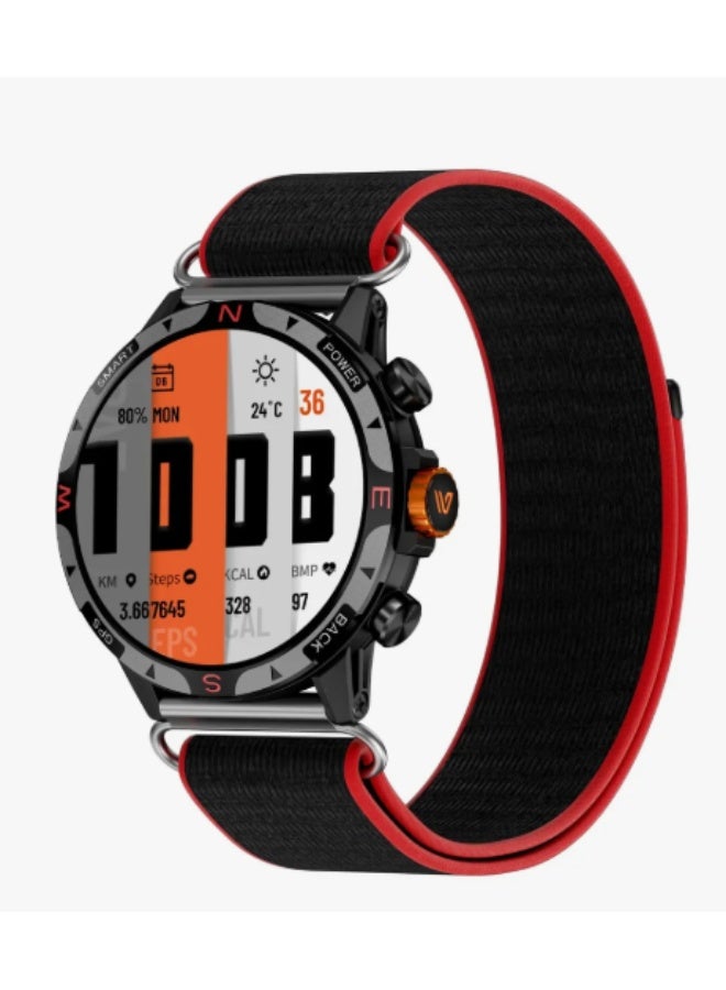 ساعة ذكية وي فلي كونكوير 2 سوداء - Image 2