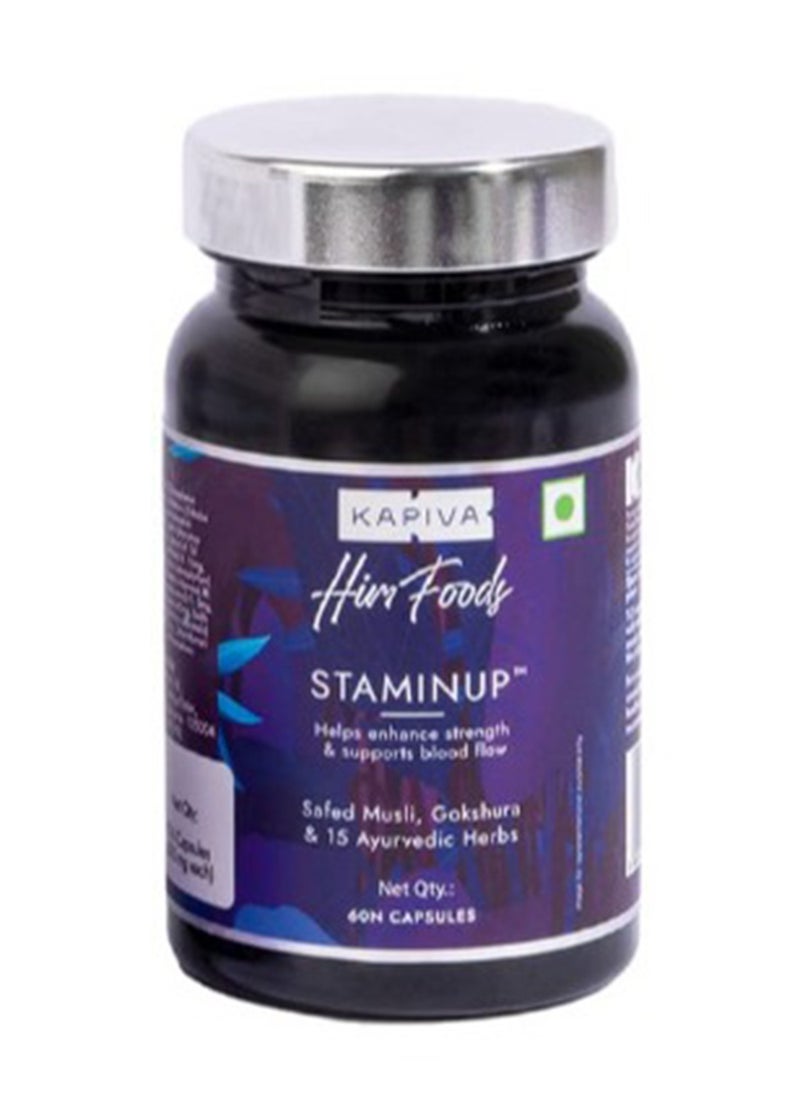 Kapiva Stamin UP Capsules For Strength, 60 capsules  - Image 1
