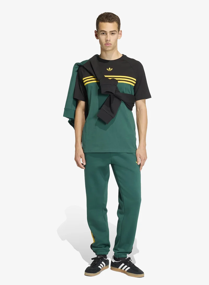 Adidas Originals CGREEN Half Stripes Sweatpants for Men | Best Price UAE