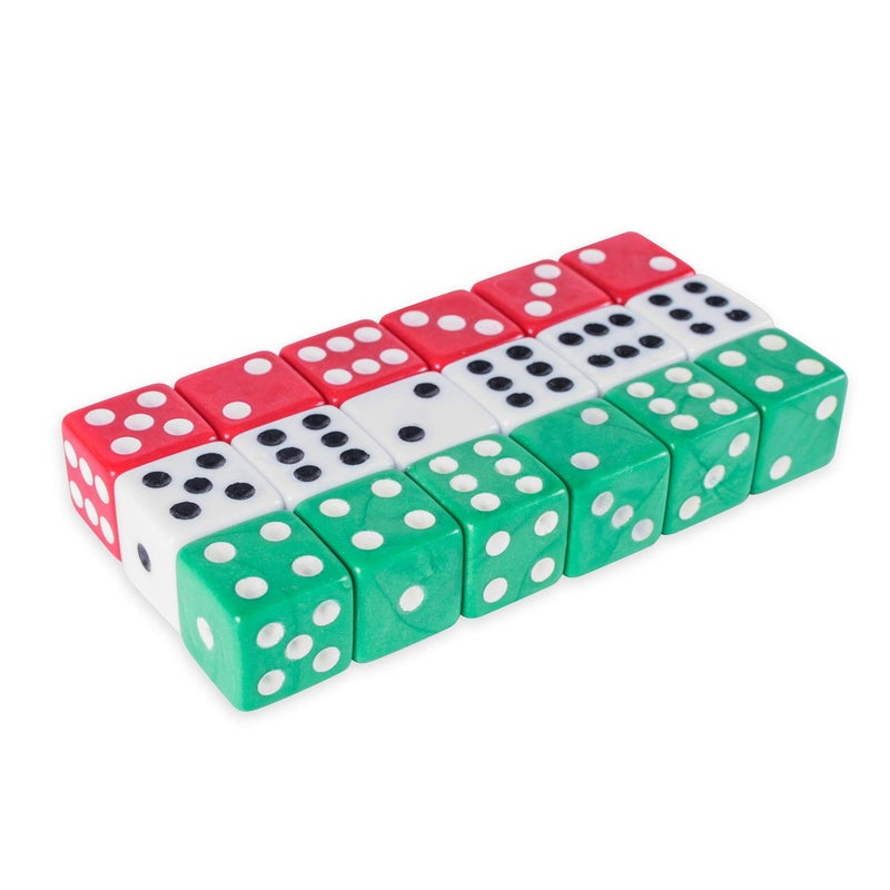 Super Z Outlet Standard 16mm Dice (Multicolor 18pc) - Image 2