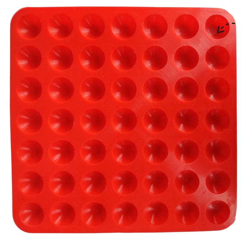 R Wellness Ghee Diya Mould Tray 49 Cavities 5 Gram Making ghee Diya Mold for Making ghee Diya baati Make Your DIY Random Color - Image 1