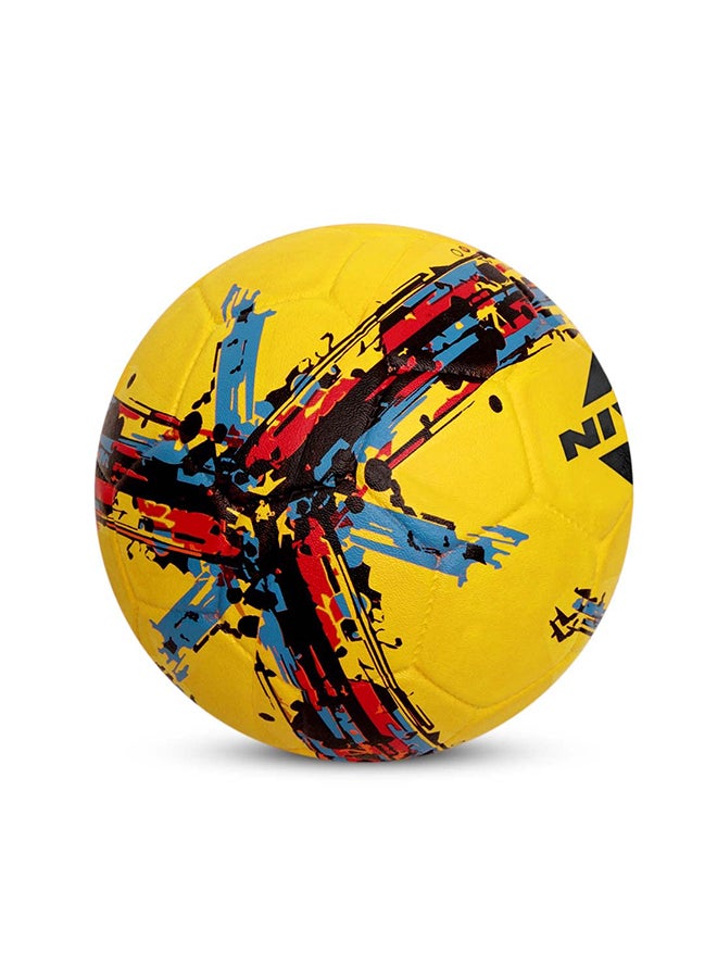 Nivia Storm Football | Size 5 | Rubberized Moulded | Suitable for Hard Ground Without Grass | Training Ball | Soccer Ball - Image 4