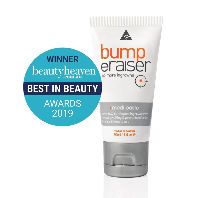 Bump Eraiser Medi Paste 1.0 fl oz for Shaving Rash, Ingrown Hair Treatment, Razor Bumps and Razor Burns - Image 3