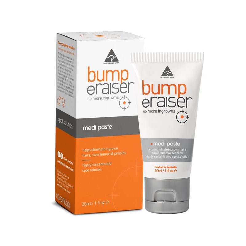 Bump Eraiser Medi Paste 1.0 fl oz for Shaving Rash, Ingrown Hair Treatment, Razor Bumps and Razor Burns - Image 1