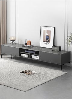TV cabinet, modern and simple style, versatile for living room, bed and hotel, environmentally friendly and weather-resistant edge sealing, multi-layer storage clever design.