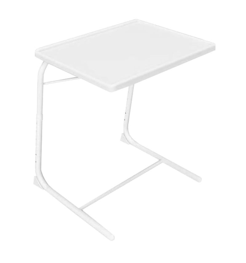 Portable Adjustable Folding Table Lounge Bedroom Furniture Living Tv Multi Function Bedside Holder for Daily use Height Settings Gift Box Lightweight Camper Van Camping Top