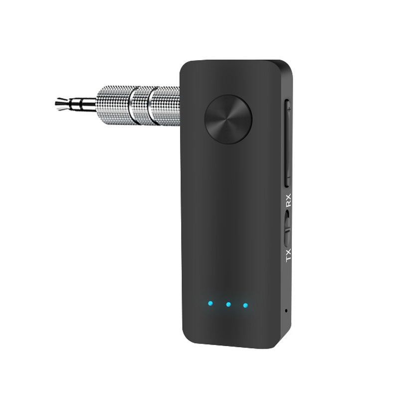 3.5mm AUX Vehicle BT Receiver 2-in-1 BT Transmitters BT 5.0 Audio Adapter For Computers TV Projector - Image 1