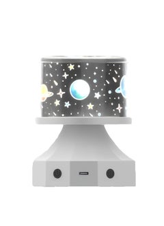 Beautiful Creative Starry Sky Lamp Projection Lamp Room Atmosphere Nightlight Bluetooth Speaker  - Image 1