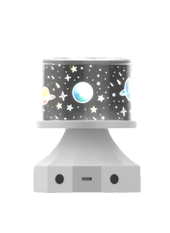 Beautiful - Creative Starry Sky Lamp Projection Lamp Room Atmosphere Nightlight Bluetooth Speaker - Image 1