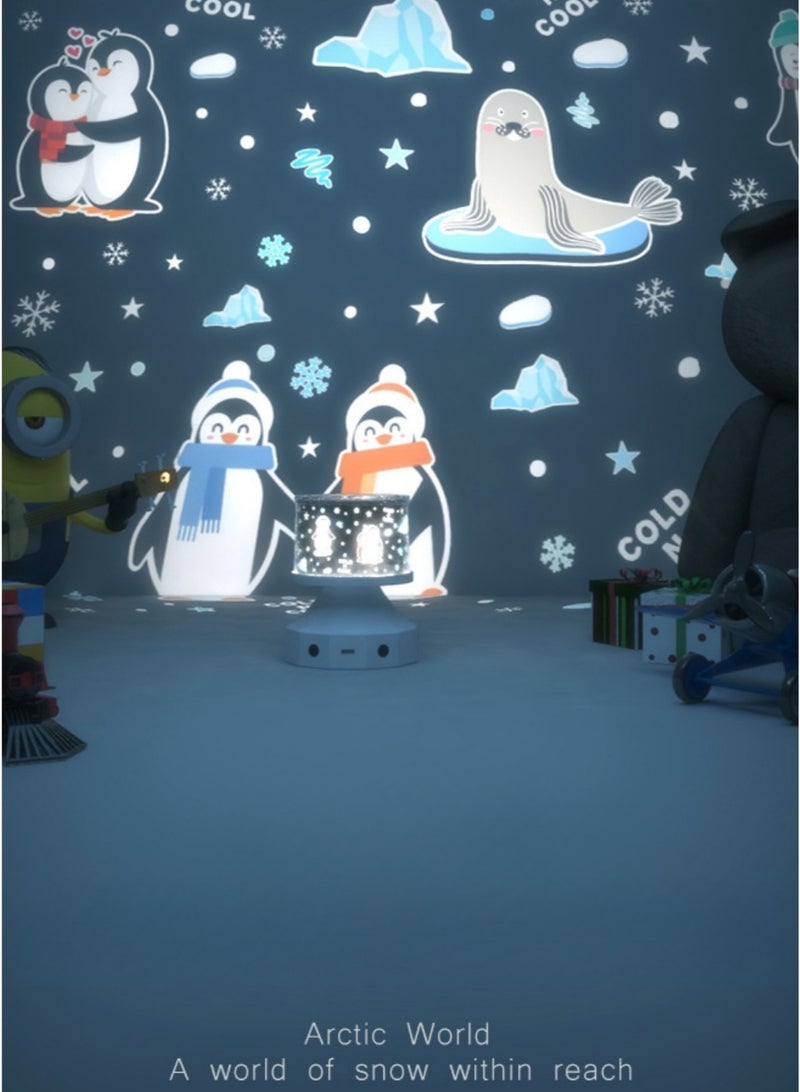 Beautiful Creative Starry Sky Lamp Projection Lamp Room Atmosphere Nightlight Bluetooth Speaker - Image 3