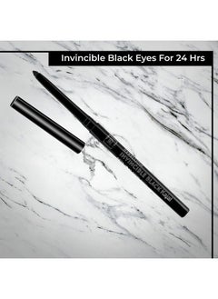 Invincible Black Kajal ; 24H Long Lasting ; Water Proof ; Smudge Proof ; Retractable ; One Stroke Smooth Glide ; Fluid Gellike Texture ; Enriched With Rosehip Seed Oil ; Vegan - pzsku/ZB8164EF748EF5A1DED3BZ/45/_/1690020601/b2afd33b-e6a2-4d07-bbea-29cc570ab430