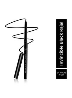 Invincible Black Kajal ; 24H Long Lasting ; Water Proof ; Smudge Proof ; Retractable ; One Stroke Smooth Glide ; Fluid Gellike Texture ; Enriched With Rosehip Seed Oil ; Vegan - pzsku/ZB8164EF748EF5A1DED3BZ/45/_/1690020607/090190a9-d09c-41bd-9e3f-e8899f5d71c3