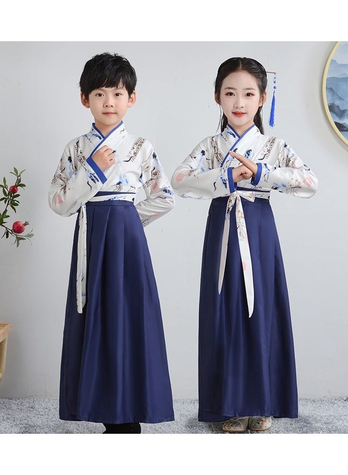 general Traditional Girl's Ancient Hanfu Costume - Elegant Princess Performance Dress for Stage, Cosplay & Cultural Events - Image 1