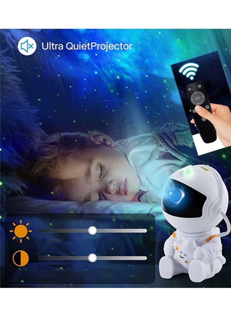 ELTRAZONE Star Projector Night Light,Astronaut Galaxy Projector,Nebula Projector Lamp with Remote Control,360°Adjustable Starry Projector for Kids,Party,Bedroom and Game Room - Image 4