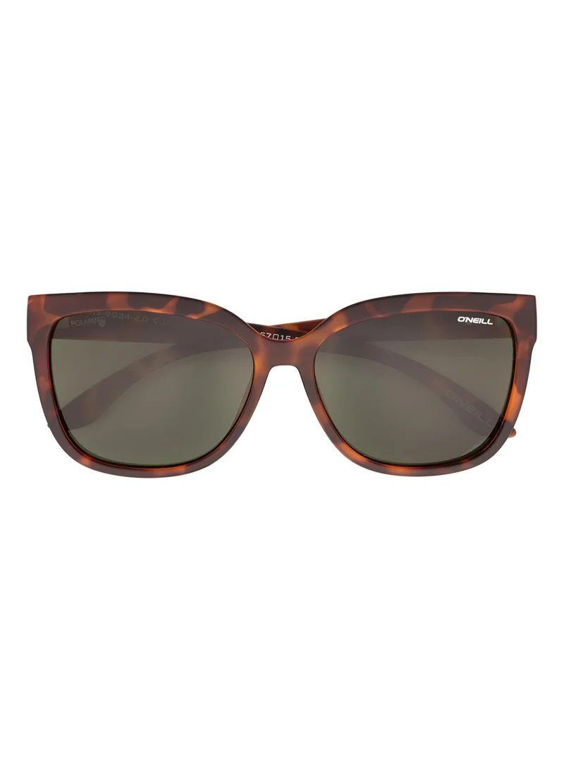 O'NEILL ONS-9034 Women Square Polarized Sunglasses Brown 57 mm