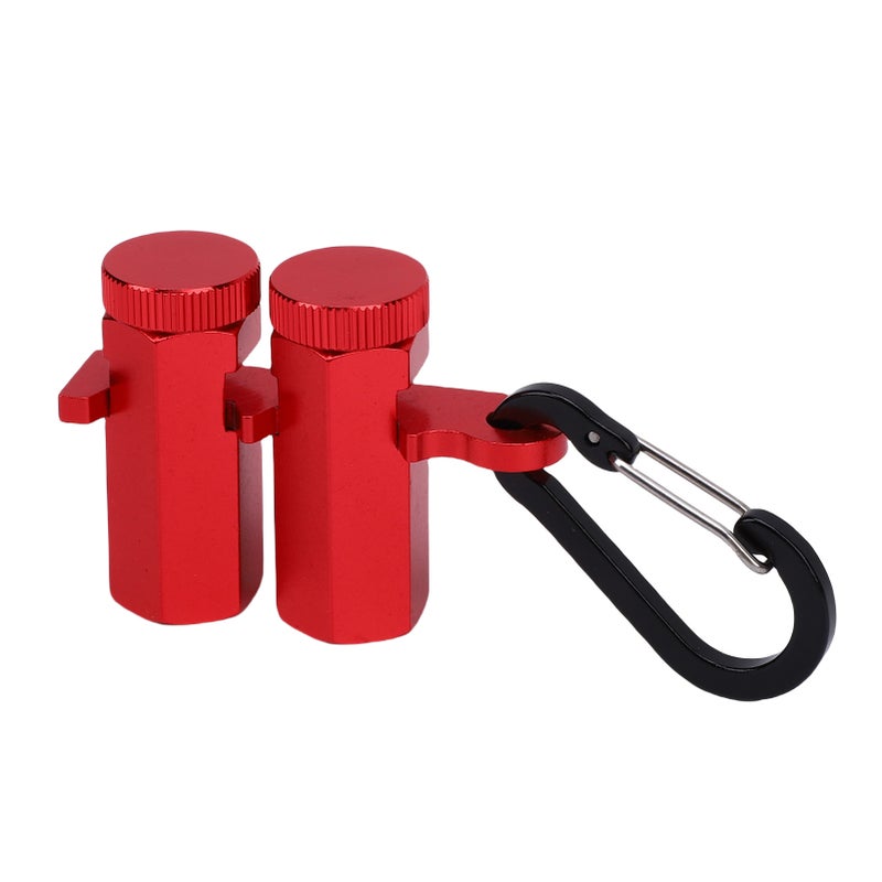 Tall Stair Gauges Framing Jig with Holder Hook Knobs Stringer Layout Tool Carpentry Squares Circular Saw Rafter Clamps Stops Red - Image 3