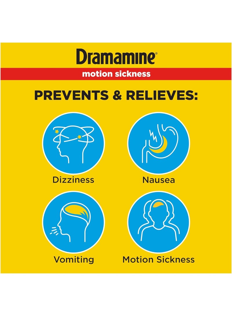 Dramamine Original Formula Motion Sickness Relief | 12 Count - Image 2