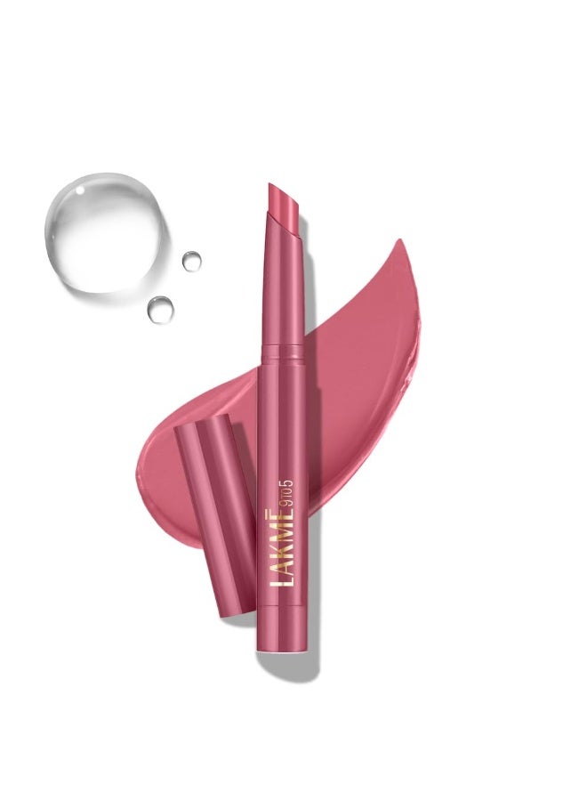 لاكمي قلم شفاه لاكمي 9 to 5 Forever Matte، لون Vision Pink، 1.1 جرام، لشفاه ناعمة ونضرة، مع فيتامين C، لمسة نهائية مطفية، ترطيب يدوم 8 ساعات، راحة تدوم طوال اليوم، قلم قابل للسحب - Image 1