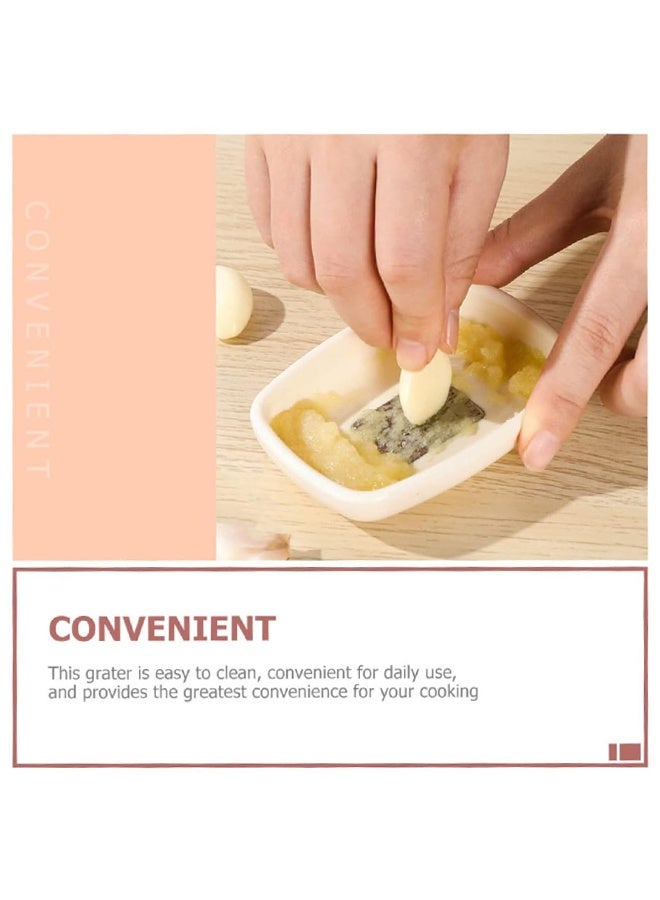 Sweet Life Cheese Grater Lemon Zester Vegetable Grater Ginger Grater Cheese Shredder Stainless Steel Grater Parmesan Cheese Lemon, Garlic, Nutmeg, Chocolate, Fruits, Vegetables (White) - Image 2