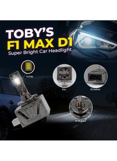 Toby's New Launched F1 MAX D1 HID to LED Headlight Bulb With 70Watts/Pair and 7000lm - pzsku/ZB816A4120893F481852BZ/45/_/1706340240/01f9f297-1bd2-4cc0-b139-24439184e929