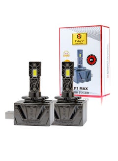 Toby's Toby's New Launched F1 MAX D1 HID to LED Headlight Bulb With 70Watts/Pair and 7000lm  - Image 1