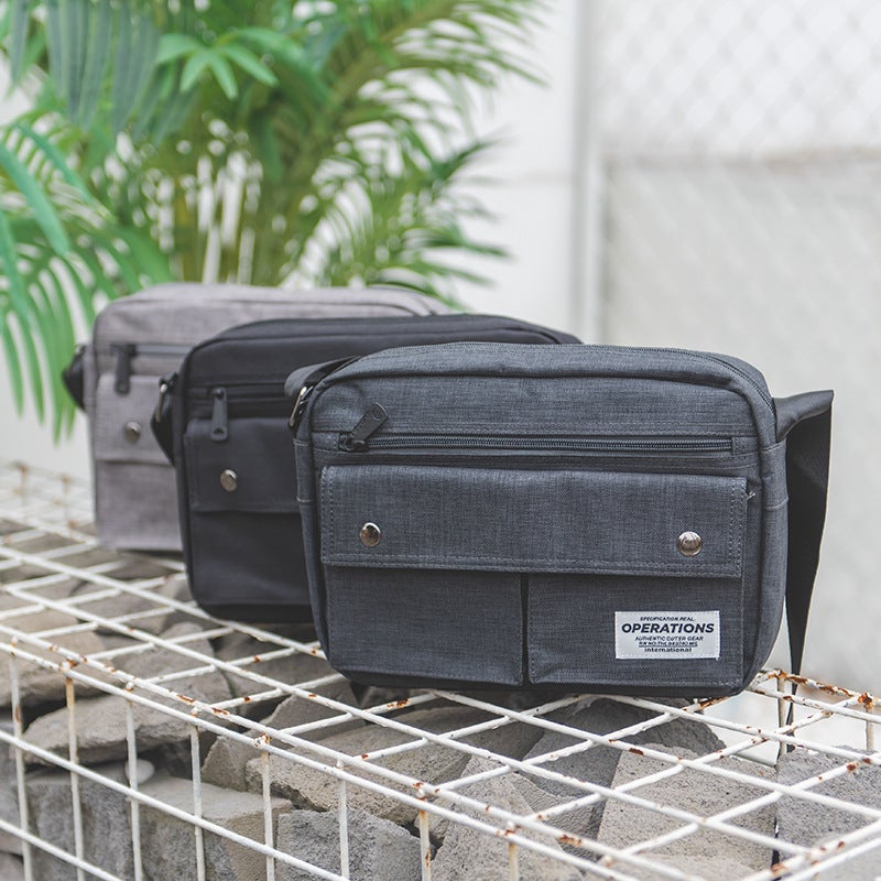 Trend Shoulder Bag Simple Casual Crossbody Bag Fashionable Street Crossbody Bag Men'S Personalized Messenger Bag Ipad Bag - Image 3