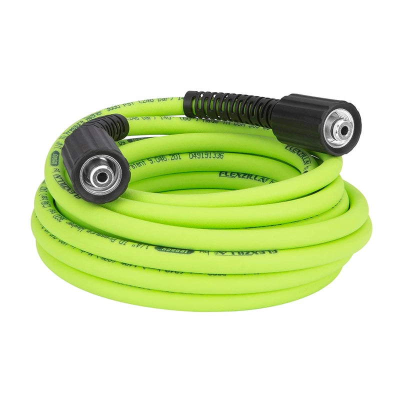 Flexzilla HFZPW36425ME 3600 PSI 25 Pressure Washer Hose 14 in x 25 ft ZillaGreen