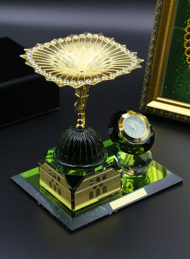 MHONGWEI Islamic Element Handicrafts, Home Decoration Gifts, Simplified Architectural Souvenirs, High-end Office Desktop Ornaments - Image 2