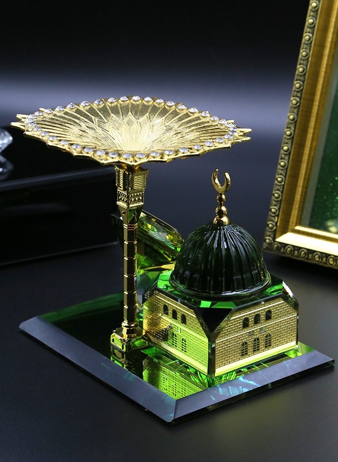 MHONGWEI Islamic Element Handicrafts, Home Decoration Gifts, Simplified Architectural Souvenirs, High-end Office Desktop Ornaments - Image 3