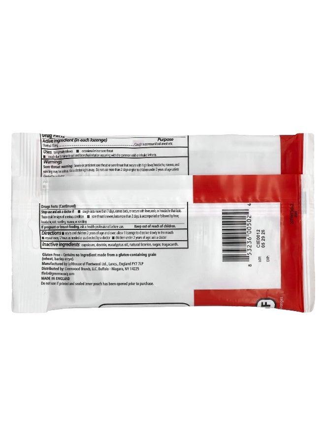 FISHERMAN'S FRIEND Fisherman's Friend, Menthol Cough Suppressant/ Oral Anesthetic Lozenges, Original Extra Strong, 40 Lozenges  - Image 3
