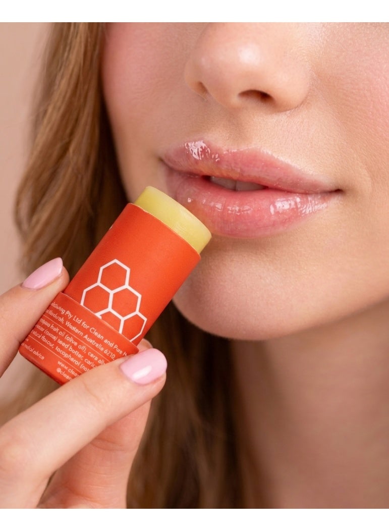 Clean & Pure Pawpaw Lip Balm – 100% Natural with Pawpaw & Olive Oil, Hydrates, Soothes & Repairs Dry Lips, 6g - Image 5