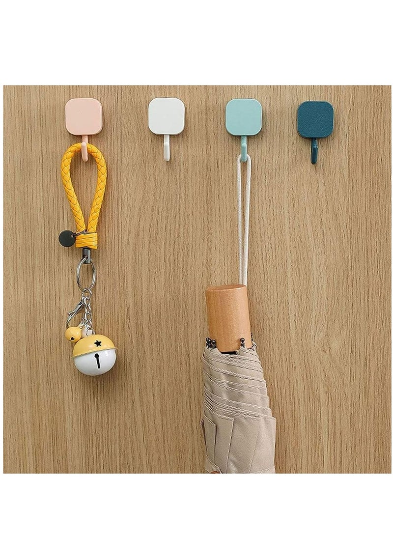 18 Pieces Each Pack Heavy Duty Adhesive Wall Hooks Waterproof and Oil Proof Ideal for Kitchen Closet Cabinet Toilet Door Tile - Image 2