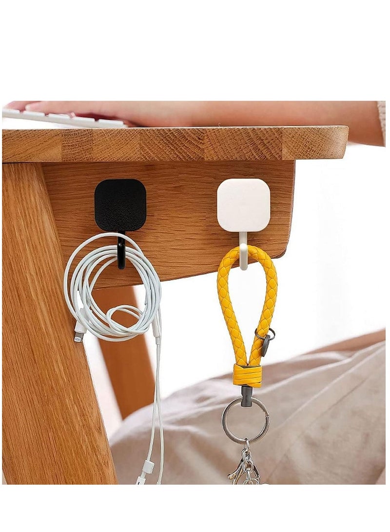 18 Pieces Each Pack Heavy Duty Adhesive Wall Hooks Waterproof and Oil Proof Ideal for Kitchen Closet Cabinet Toilet Door Tile - Image 3