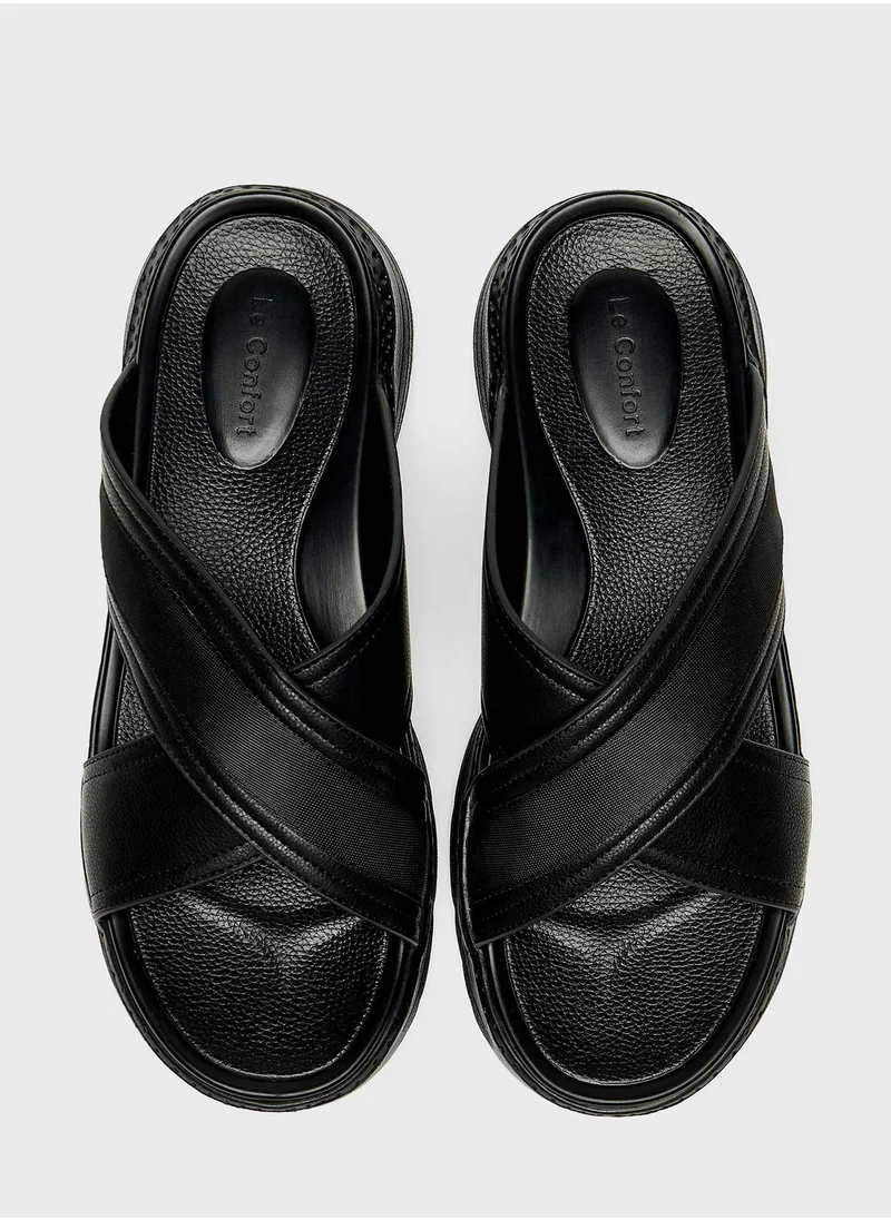 Le Confort Casual Multi Strap  Strap Sandals