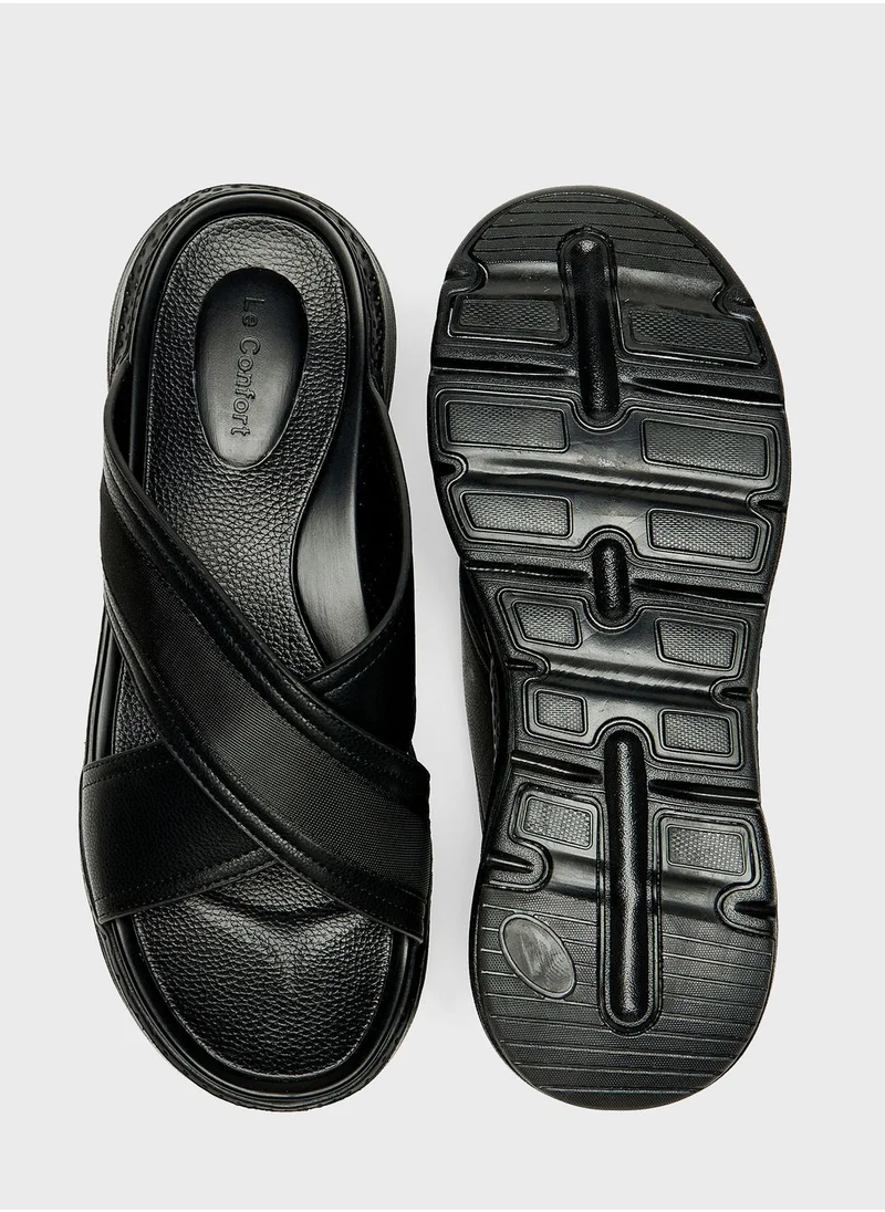 Le Confort Casual Multi Strap  Strap Sandals