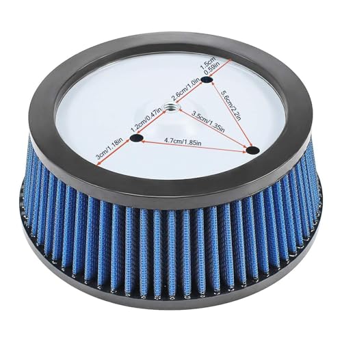 SOLLON HD-0800 29442-99e Air Filter for Harley Davidson Road King Electra Glide Screamin Eagle Road Glide Dyna Softail Springer Ultra Classic FatBoy Wide Street Super Glide 2944299C 2944299A 2944299B - Image 5